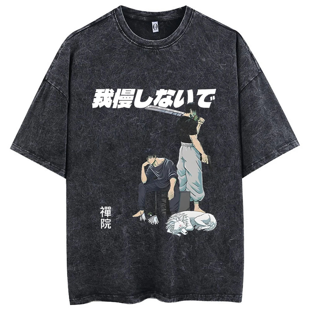 Toji Fushigoro's Washed Tee's
