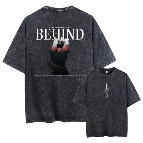 Toji Fushigoro's Washed Tee's